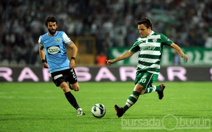 Bursaspor-Akhisar Belediyespor maçı fotoğrafları