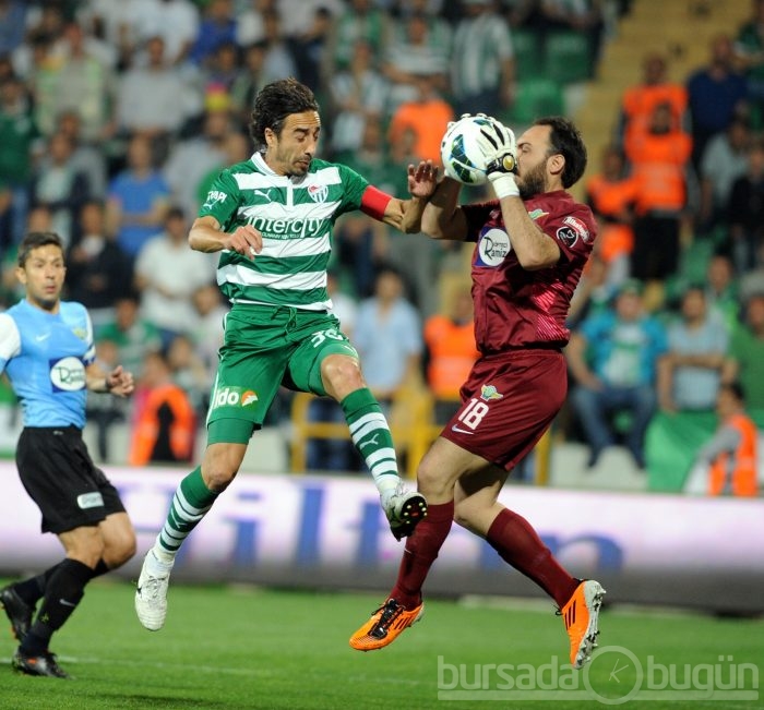 Bursaspor-Akhisar Belediyespor maçı fotoğrafları