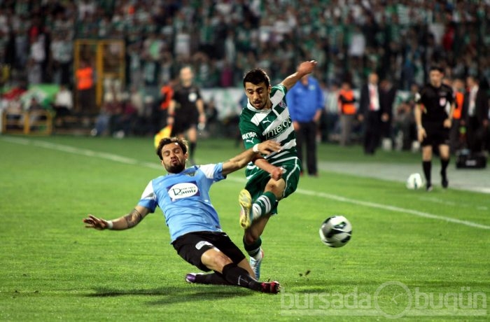 Bursaspor-Akhisar Belediyespor maçı fotoğrafları