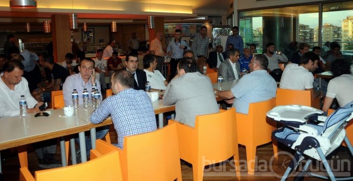 Bursasporlu futbolculardan Yazıcı'ya ziyaret 