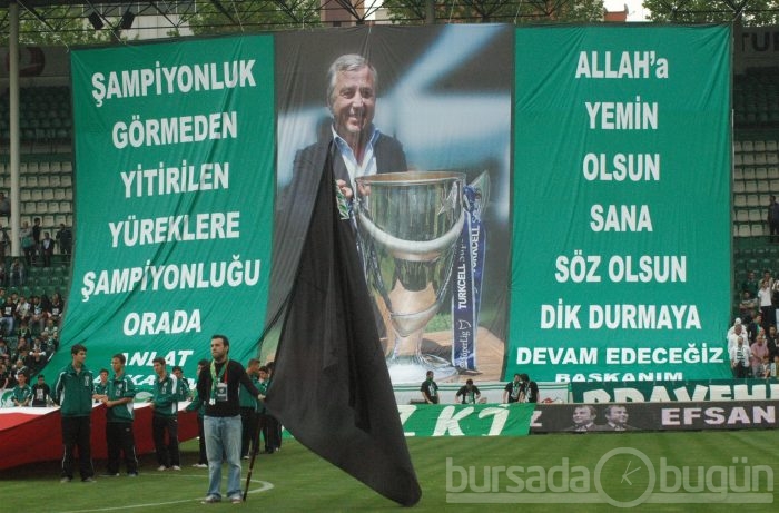 Spor, siyaset ve iş dünyası EFSANE BAŞKAN için bir arada