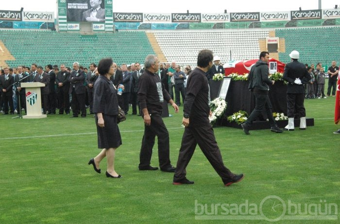 Spor, siyaset ve iş dünyası EFSANE BAŞKAN için bir arada