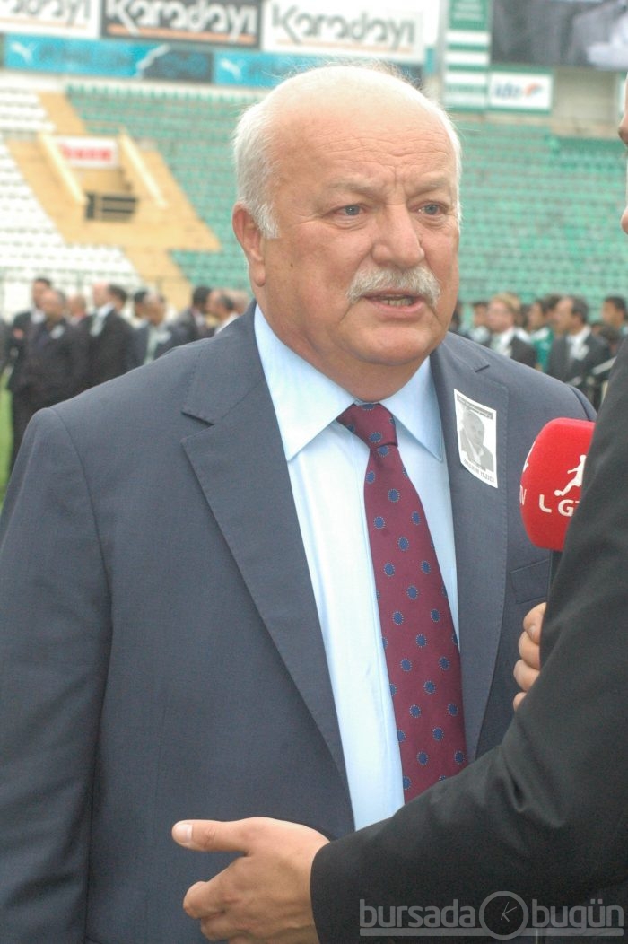 Spor, siyaset ve iş dünyası EFSANE BAŞKAN için bir arada