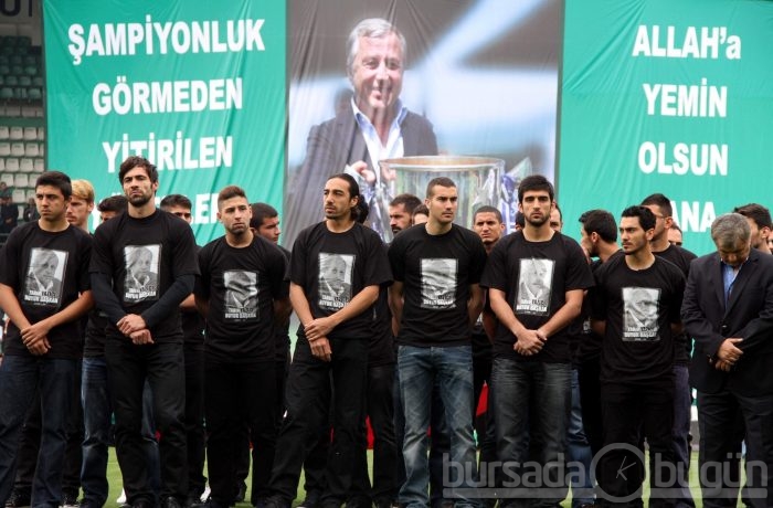 İbrahim Yazıcı'nın naaşı kortej eşliğinde Ulucami'ye getirildi