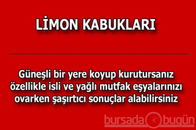 Hayat kurtaran pratik bilgiler!