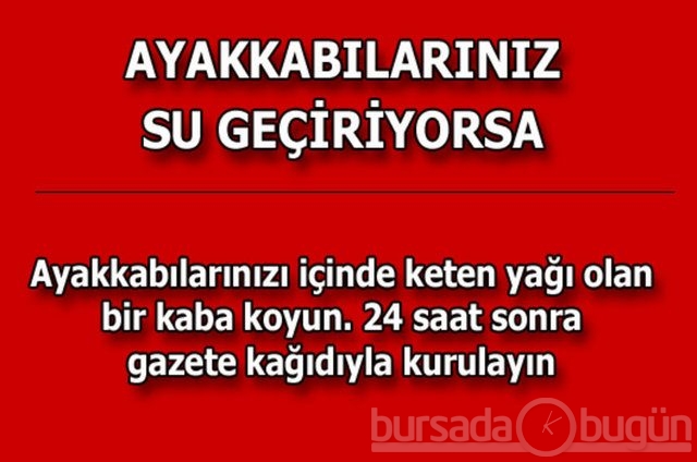 Hayat kurtaran pratik bilgiler!