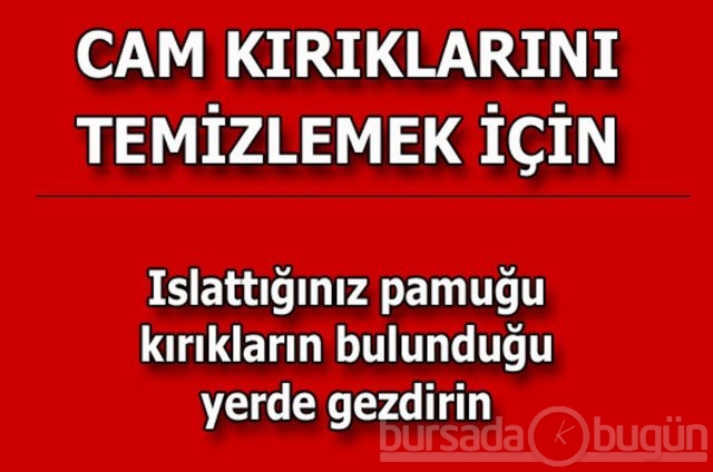 Hayat kurtaran pratik bilgiler!