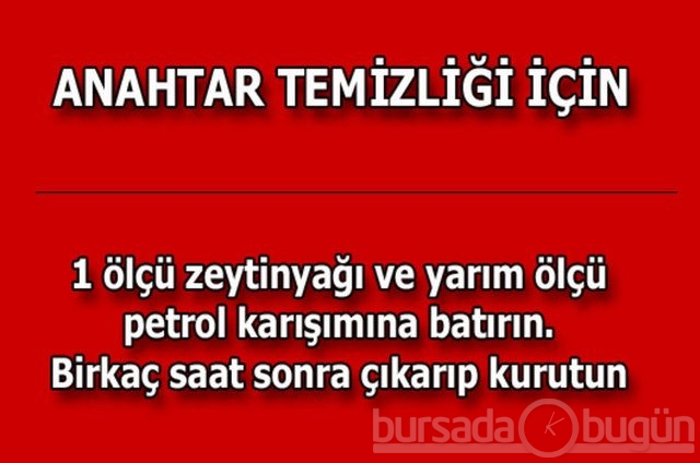 Hayat kurtaran pratik bilgiler!