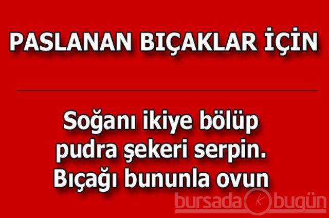 Hayat kurtaran pratik bilgiler!