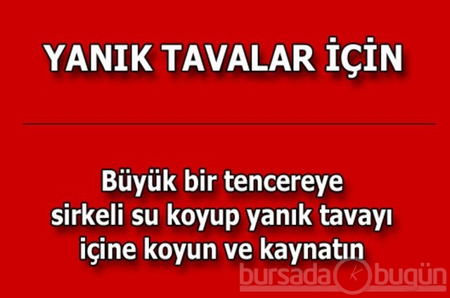 Hayat kurtaran pratik bilgiler!