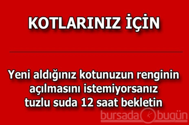 Hayat kurtaran pratik bilgiler!