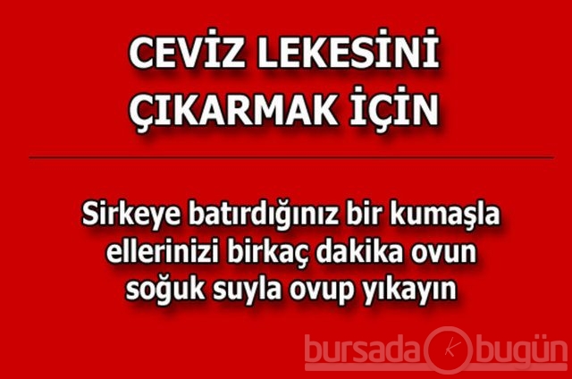 Hayat kurtaran pratik bilgiler!