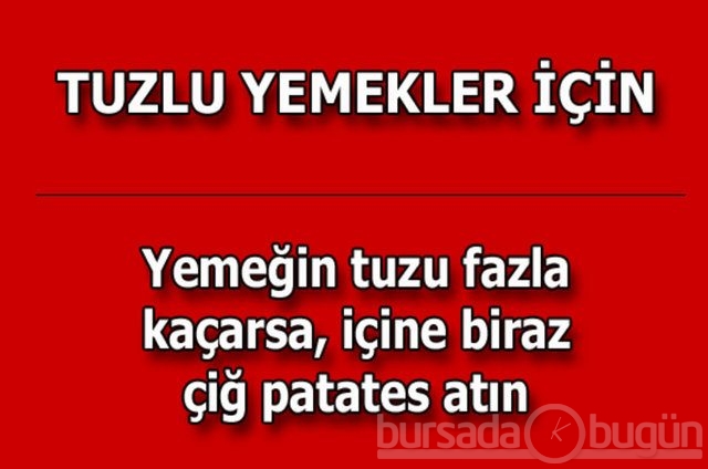 Hayat kurtaran pratik bilgiler!