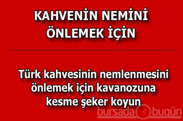 Hayat kurtaran pratik bilgiler!