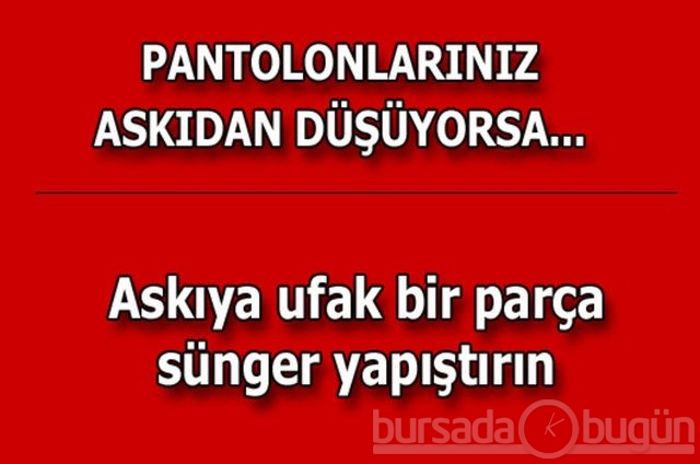 Hayat kurtaran pratik bilgiler!