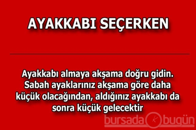 Hayat kurtaran pratik bilgiler!
