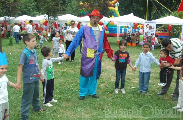 Çocuklar renkli bir gün geçirdi