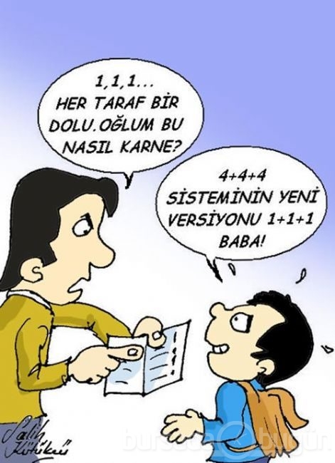 Komik karne karikatürleri