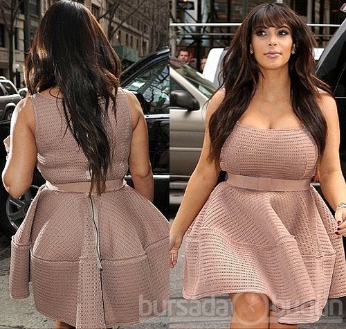 Kim Kardashian'ın kızı oldu!
