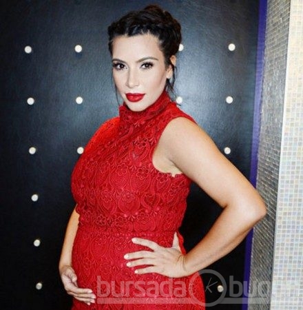 Kim Kardashian'ın kızı oldu!