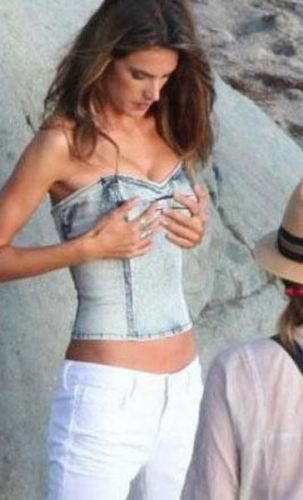 Victoria's Secret kamera arkası 