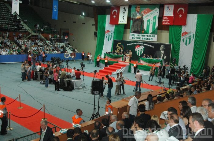 Bursaspor'da kongre heyecanı