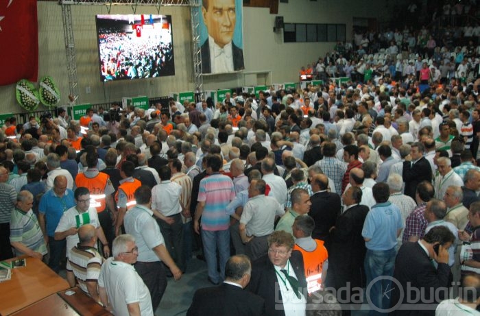 Bursaspor'da kongre heyecanı