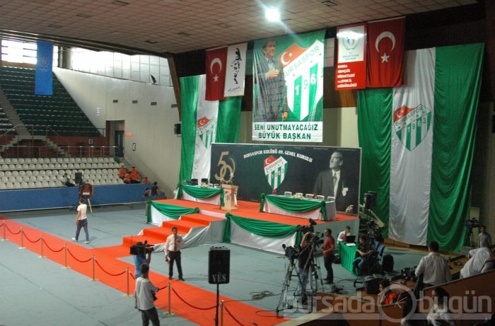 Bursaspor'da kongre heyecanı
