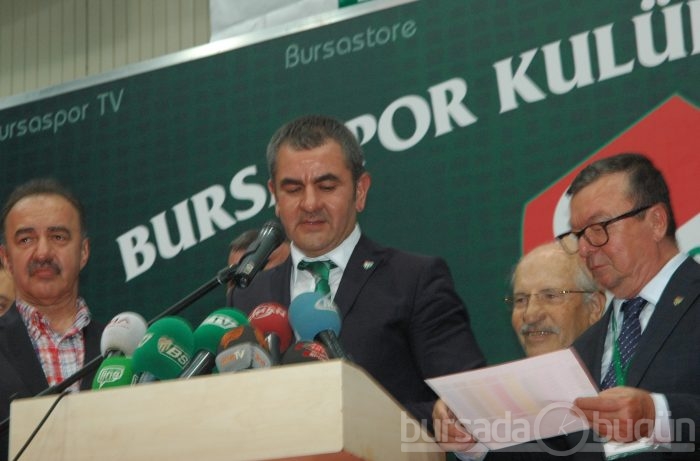 Bursaspor'da yeni başkan Erkan Körüstan