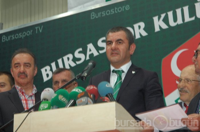 Bursaspor'da yeni başkan Erkan Körüstan