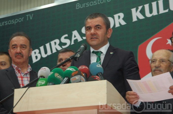 Bursaspor'da yeni başkan Erkan Körüstan