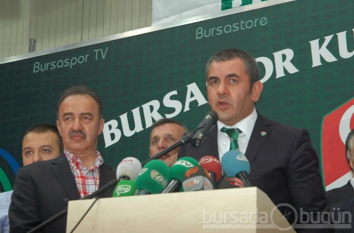 Bursaspor'da yeni başkan Erkan Körüstan