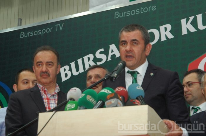 Bursaspor'da yeni başkan Erkan Körüstan