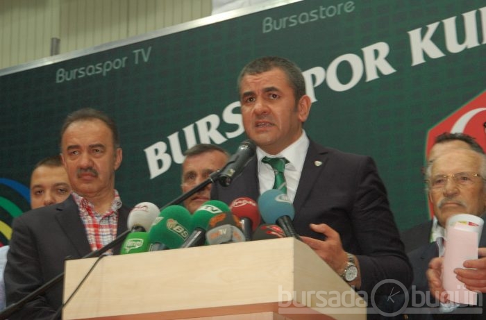 Bursaspor'da yeni başkan Erkan Körüstan