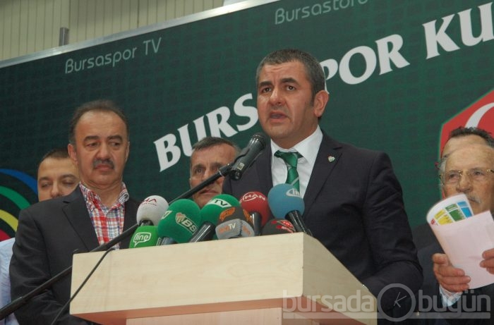 Bursaspor'da yeni başkan Erkan Körüstan