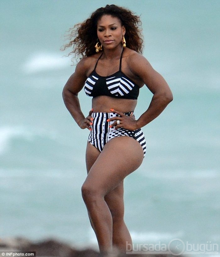 Serena, Miami'de stres atıyor! 