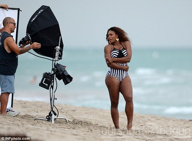 Serena, Miami'de stres atıyor! 