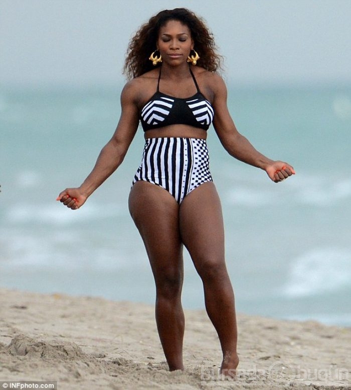 Serena, Miami'de stres atıyor! 