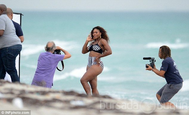 Serena, Miami'de stres atıyor! 