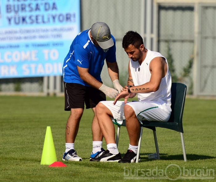 Bursaspor "Laktat" testinden geçti