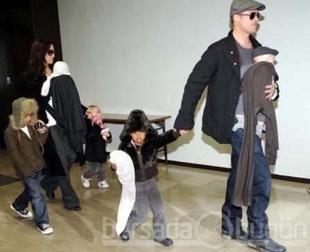 Jolie Pitt çiftinin evlatlık çocukları