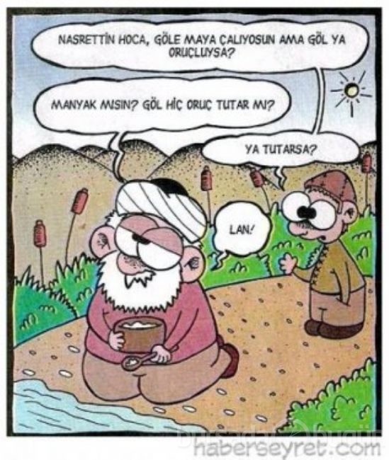 Tıklanma rekoru kıran Ramazan karikatürleri