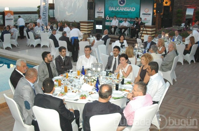 BALKANSİAD üyeleri iftarda buluştu