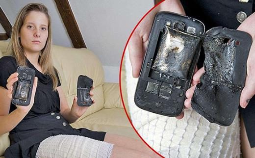 Patlayan cep telefonları