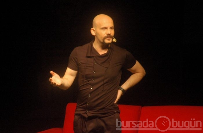 Bursa'da Atalay Demirci kahkahaya boğdu