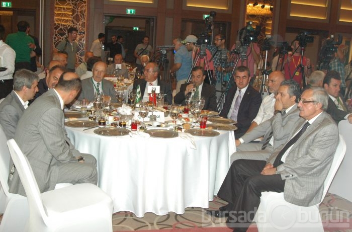Bursaspor iftar yemeği