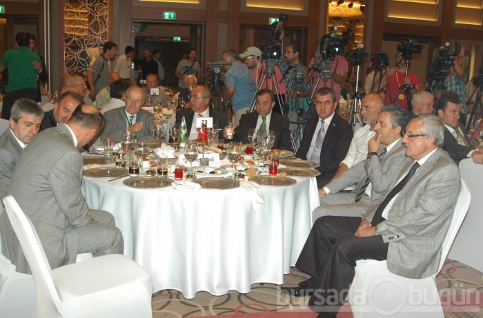 Bursaspor iftar yemeği