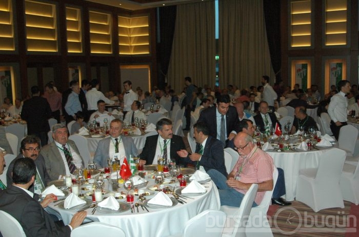 Bursaspor iftar yemeği