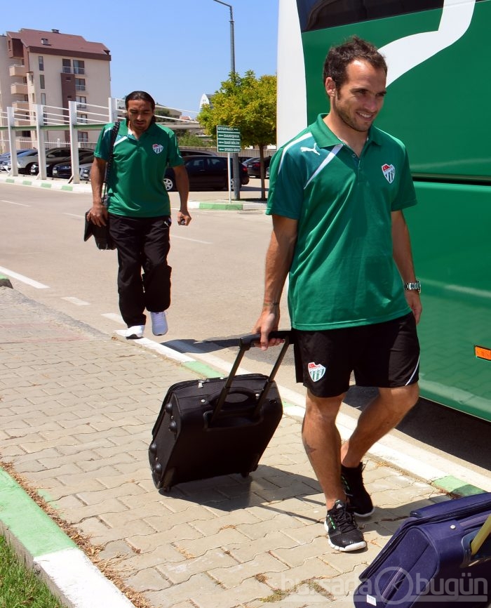 Bursaspor Sırbistan'a gitti