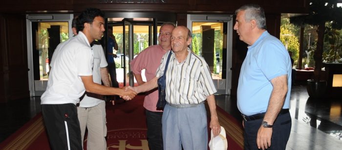 Kemal Ömeragiç'den Bursaspor'a ziyaret